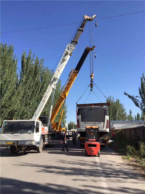 昌乐县港口集装箱搬运案例